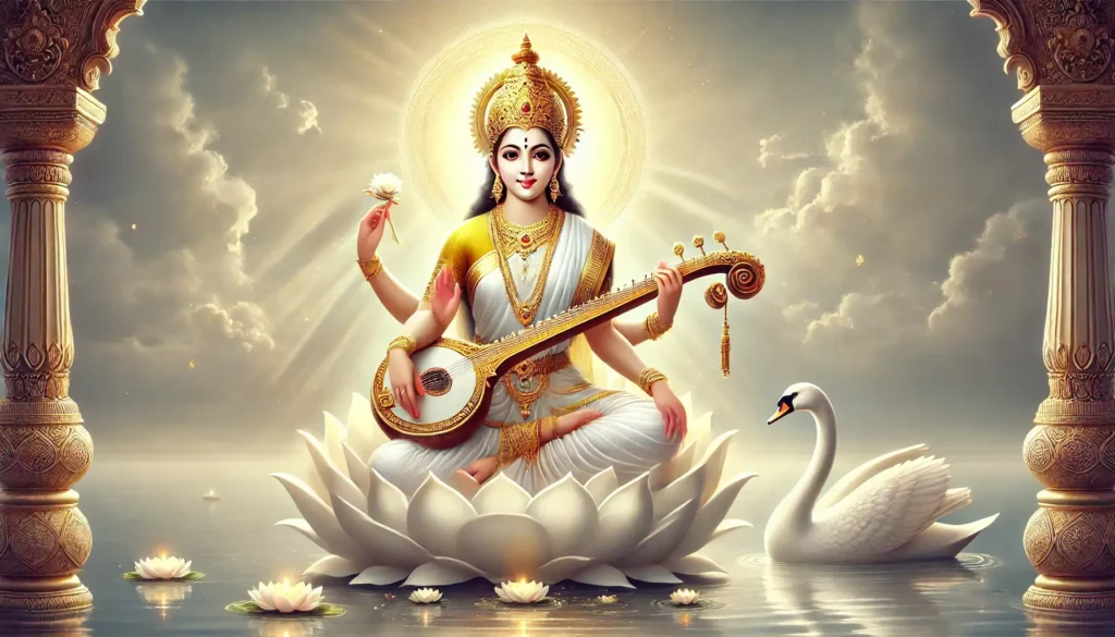 saraswati mantra in marathi